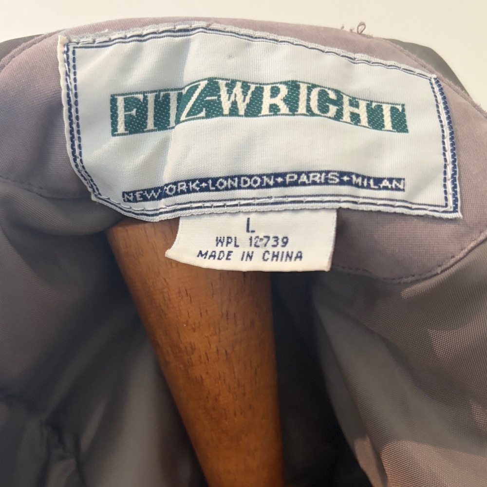 Fitz-Wright Winter Trench Utility Coat Large - image 4